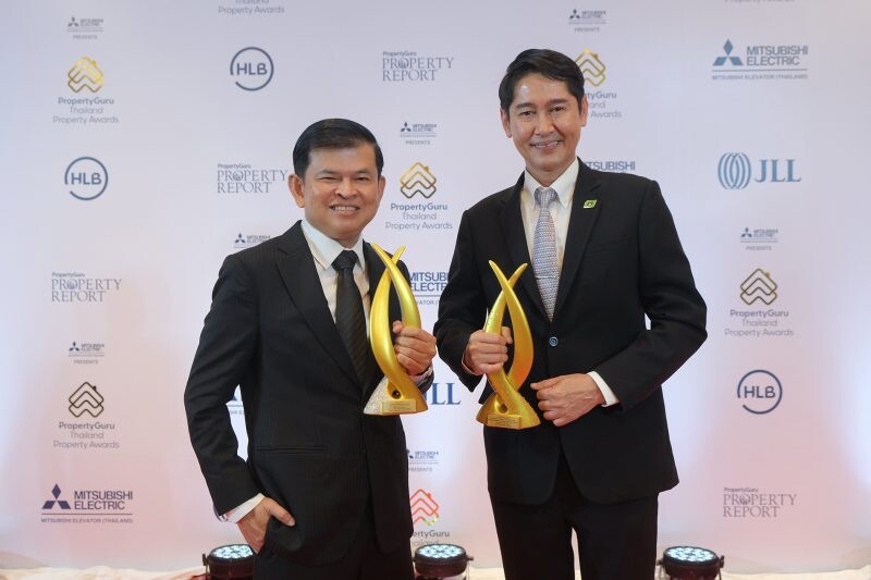 พฤกษา คว้า 2 รางวัลใหญ่จากเวที PropertyGuru Thailand Property Awards ครั้งที่ 18 สะท้อนความมุ่งมั่นในการส่งมอบความ "อยู่ดี มีสุข" ให้คนไทย