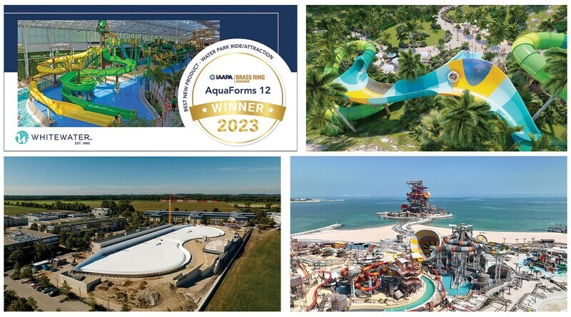 ไวท์วอเตอร์ ผู้ออกแบบสวนน้ำชั้นนำ อัปเดตโครงการทั่วโลกในงาน IAAPA Expo 2023