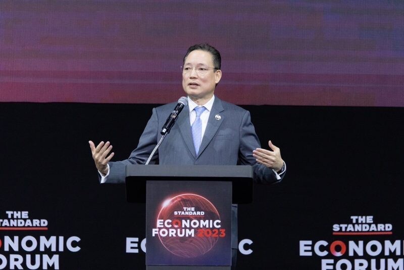 "ผยง ศรีวณิช" ชูแนวคิด "ขับเคลื่อนเศรษฐกิจด้วยฐานข้อมูล" พลิกขีดความสามารถไทย สู่การเติบโตยั่งยืน ในเวที THE STANDARD ECONOMIC FORUM 2023