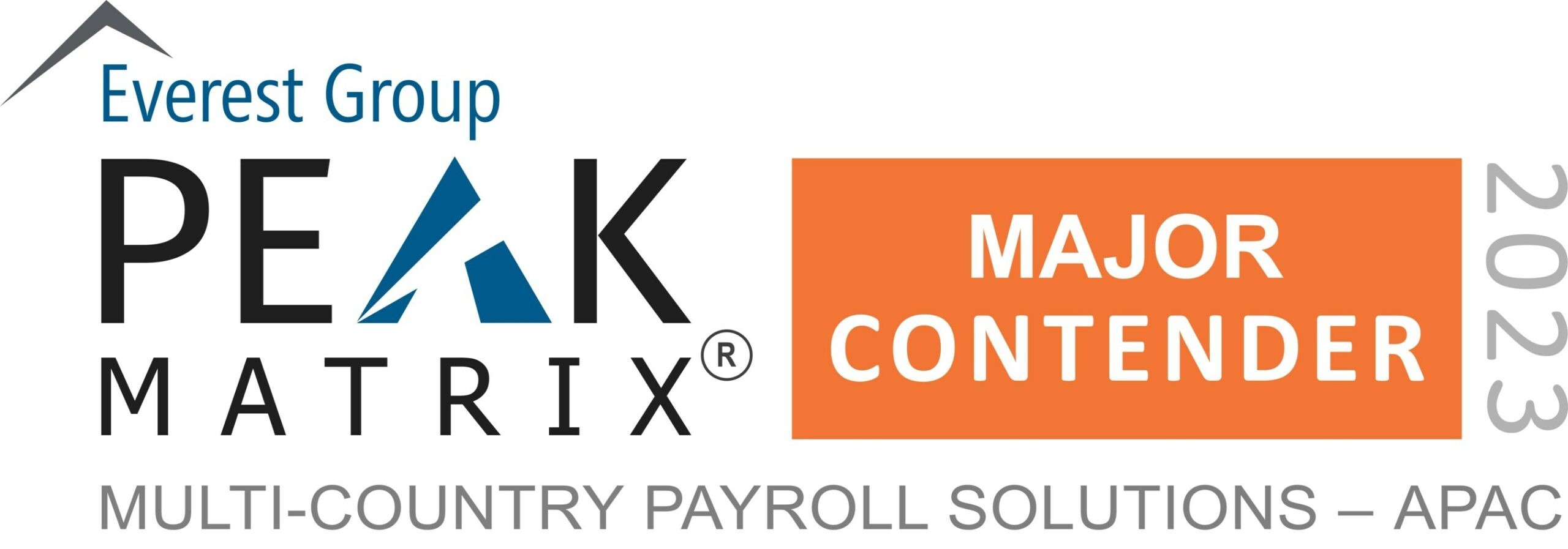 BIPO Recognised as Major Contender and a Star Performer in Everest Group's APAC Multi-country Payroll Solutions PEAK Matrix(R) Assessment 2023