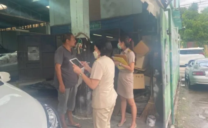 เขตบึงกุ่มรุดแก้ปัญหาเสียงดังและกลิ่นเหม็นจากอู่ซ่อมรถในซอยเสรีไทย