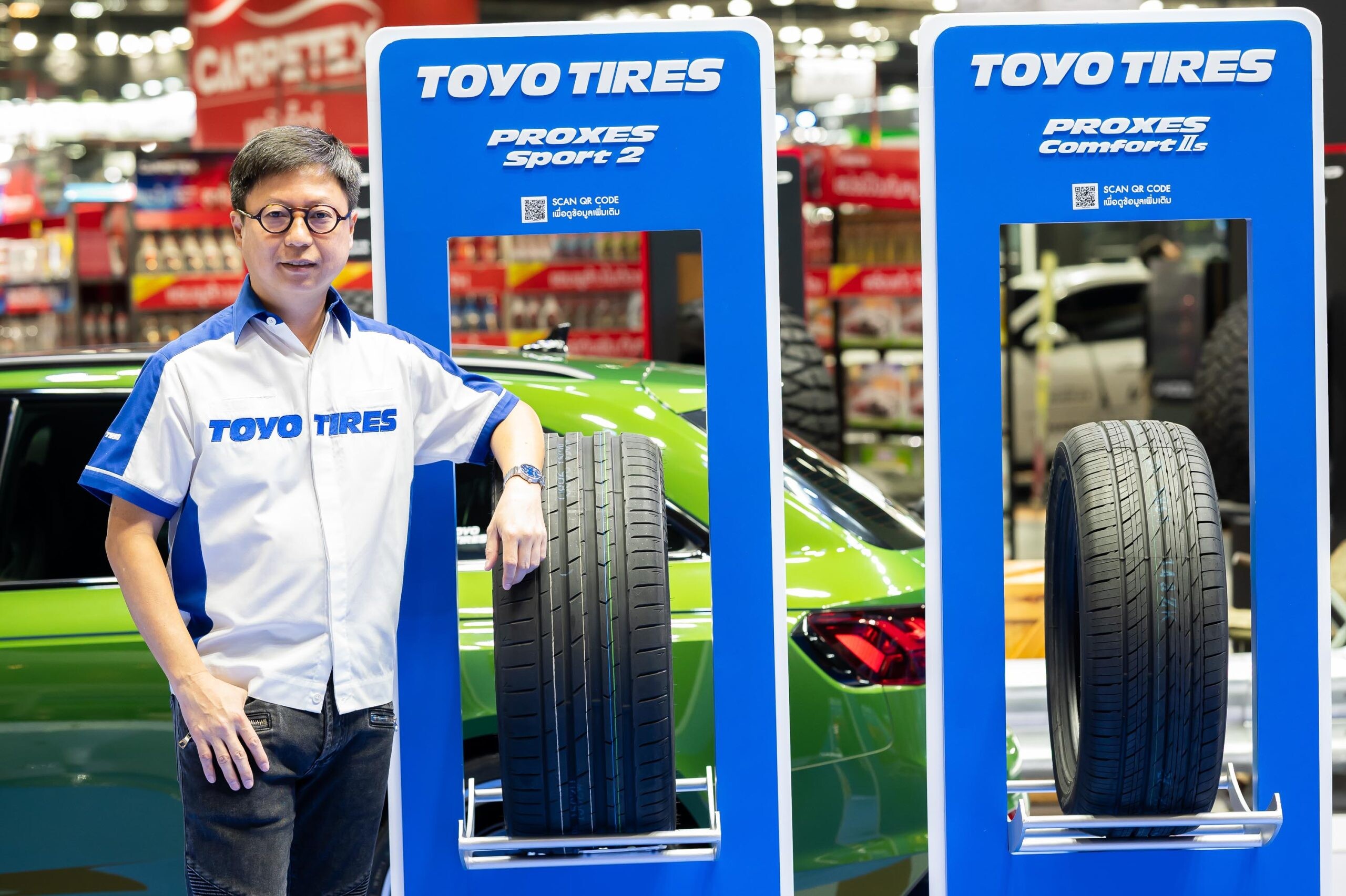 ต.สยาม ยกทัพยาง TOYO TIRES บุก Motor Expo 2023 เปิดตัว "Toyo Proxes Sport 2" ยางสปอร์ตอัลตร้าพรีเมี่ยม ครั้งแรกในไทย