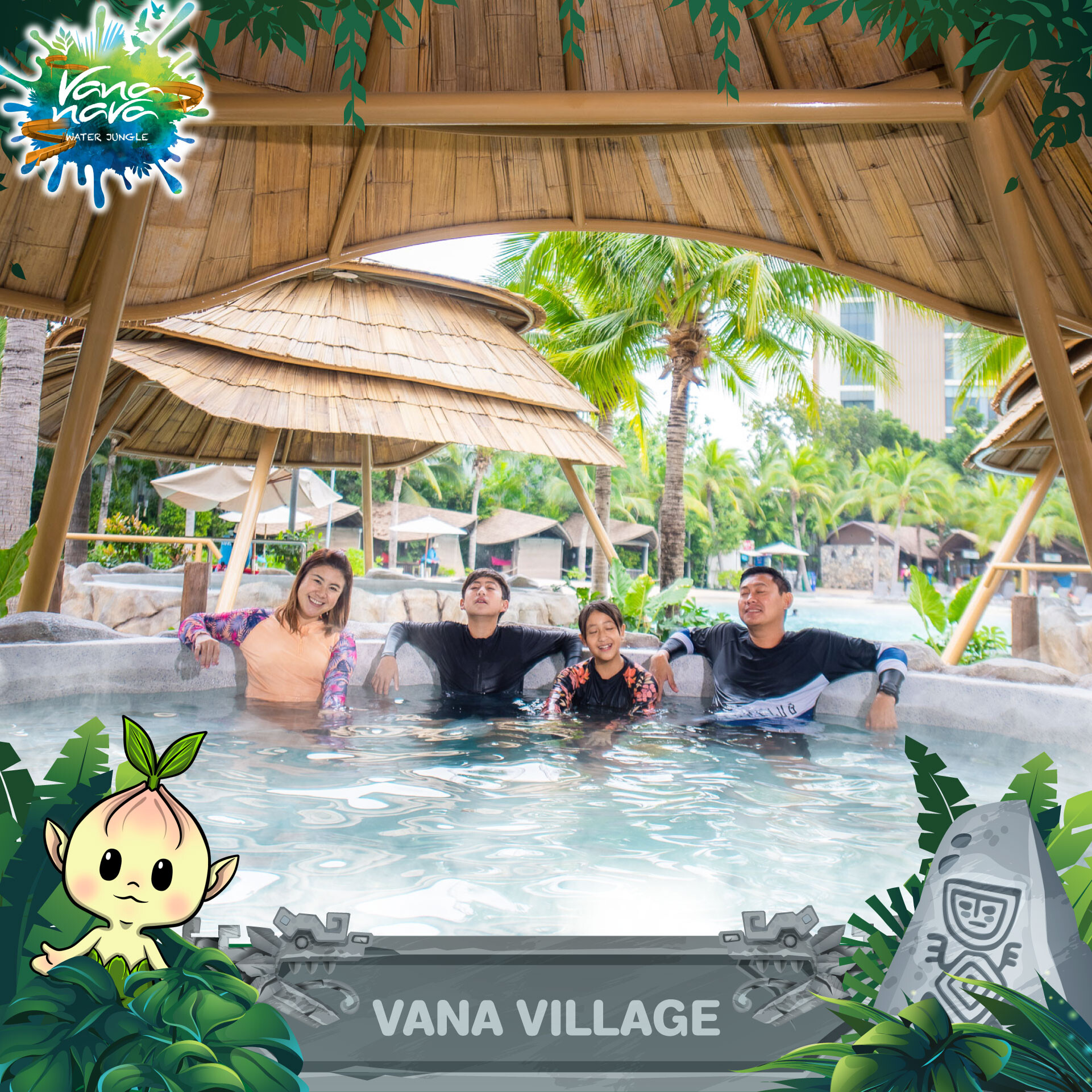 สวนน้ำวานา นาวา หัวหิน ฉลองเปิดโซนใหม่ VANA VILLAGE บ่อน้ำร้อน - น้ำเย็น ในสวนสนุกที่แรกที่เดียวในประเทศไทย