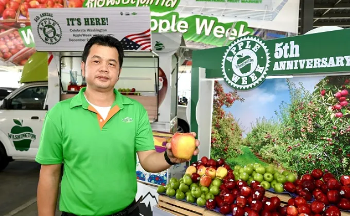 ตลาดไท จับมือ วอชิงตันแอปเปิล