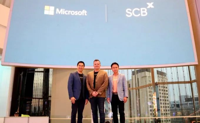 SCBX จับมือไมโครซอฟท์ ประเทศไทย