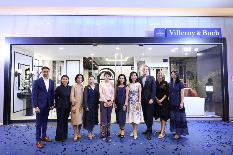 "คริสตัล โฮม" ยกระดับความร่วมมือ "Villeroy &amp; Boch" เปิด Flagship Store แห่งแรกในไทย
