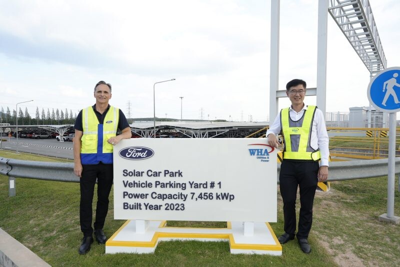 "WHAUP" ติดตั้ง Ford Solar Carpark ขนาด 7.7 MW โครงการ Solar Carpark ที่ใหญ่ที่สุดในประเทศไทย แล้วเสร็จพร้อมใช้งาน