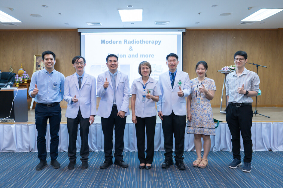 โรงพยาบาลไทยนครินทร์ร่วมกับโรงพยาบาลพุทธโสธรจัดงานบรรยายวิชาการ 'Modern Radiotherapy &amp; Proton and more''
