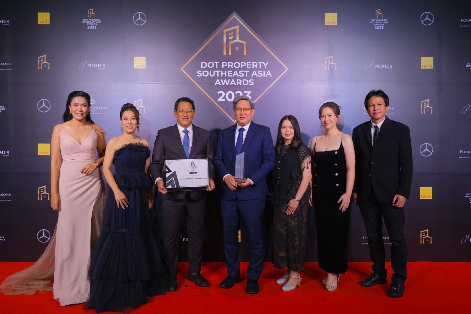 "แอสเซทไวส์" คว้ารางวัลใหญ่ส่งท้ายปี "Best Developer Southeast Asia 2023" จากเวที "Dot Property Southeast Asia Awards 2023"
