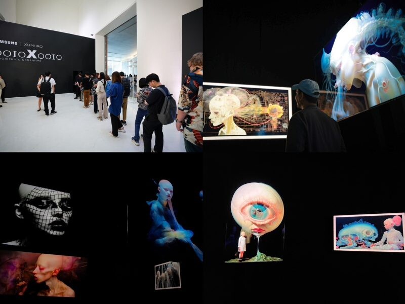 นิทรรศการ "Algorithmic Organisms" ปฏิวัติวงการศิลปะไปสู่อีกระดับ จากความร่วมมือของ Samsung - Xumiiro Gallery - MOCA BANGKOK