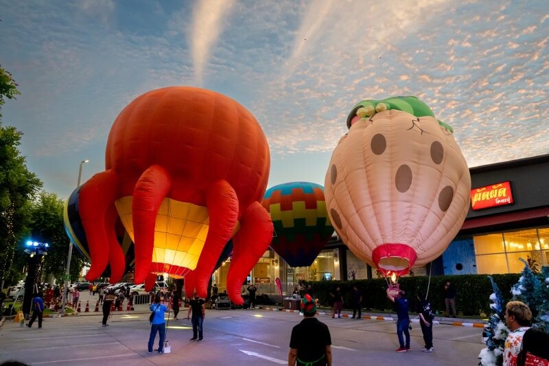 ตื่นตาไปกับบอลลูน Balloon Show สุดอลังการ ตั้งแต่วันนี้ถึง 31 ธ.ค. ที่เดอะไนน์ เซ็นเตอร์ ติวานนท์