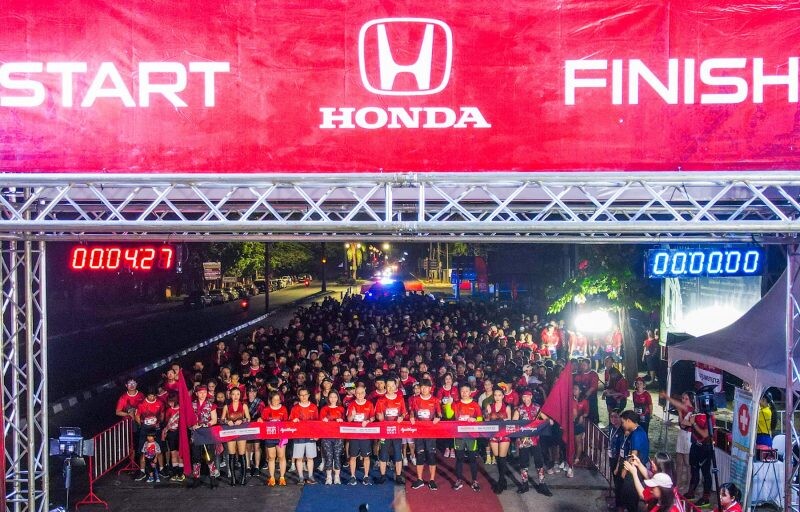 ฮอนด้า สานต่อกิจกรรม "Honda Run 2024" ชวนพนักงานฮอนด้าและครอบครัว ผู้จำหน่าย และสื่อมวลชน วิ่งการกุศลบนเส้นทางสายประวัติศาสตร์กรุงเก่าอยุธยา