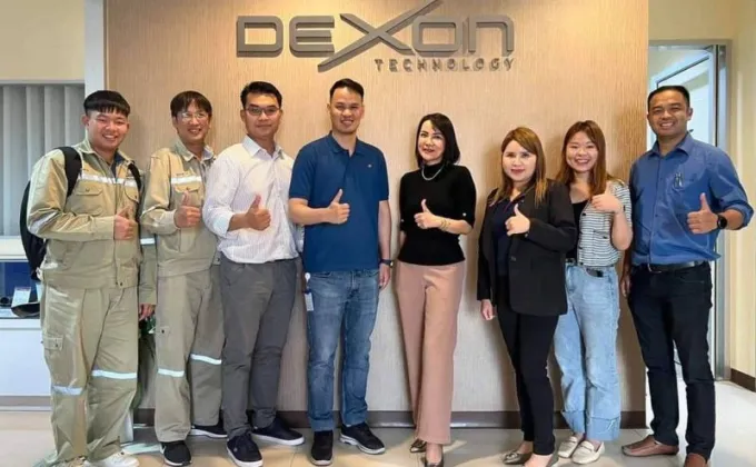 DEXON ต้อนรับผู้บริหาร บริษัท