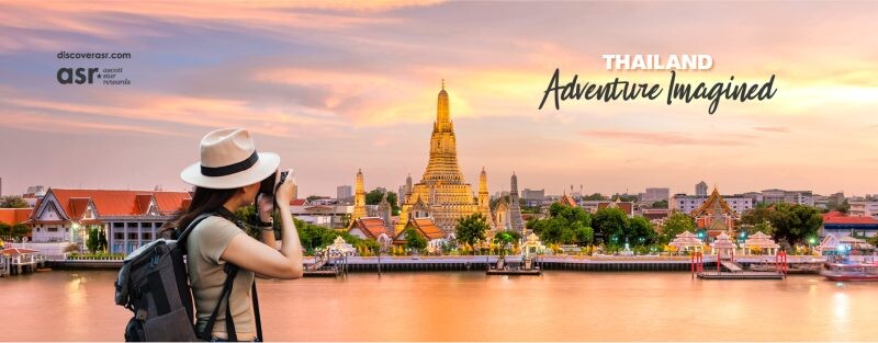 ชวนคุณมาสัมผัสมนต์เสน่ห์แห่งการพักผ่อนและประสบการณ์การท่องเที่ยวสุดพิเศษไปกับโปรโมชัน Thailand Adventure Imagined