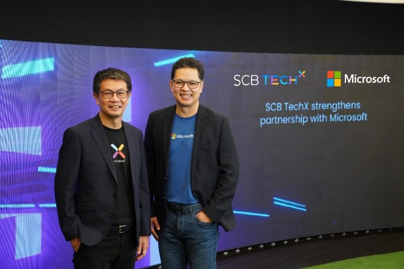 SCB TechX ยกระดับความร่วมมือกับ Microsoft มุ่งเสริมประสิทธิภาพการทำงานของลูกค้าระดับองค์กรด้วยดิจิทัลโซลูชันแบบครบวงจร