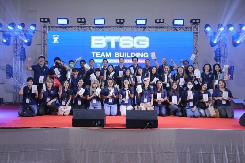 บีทีเอส กรุ๊ปฯ จัดกิจกรรม BTSG Team Building 2023 ภายใต้สโลแกน "ONE TEAM ONE GOAL"