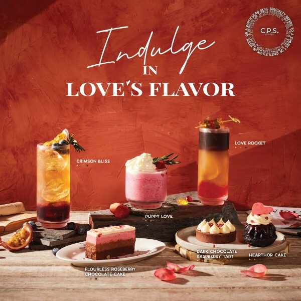 C.P.S. COFEE ครีเอท 6 เมนูพิเศษต้อนรับวาเลนไทน์ "Indulge In Love's Flavor" ให้ได้ดื่มด่ำไปกับหลากหลายรสชาติของความรัก