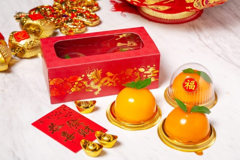 ขนมมงคลรับปีมังกร "เค้กส้ม" ของขวัญเสริมสิริมงคลวันตรุษจีน