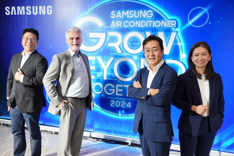 ซัมซุงเดินหน้าเข้าสู่ปีที่ 50 ธุรกิจเครื่องปรับอากาศ จัดงาน Samsung Air Conditioner Grow Beyond Together 2024