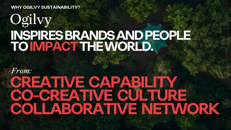 โอกิลวี่ ประเทศไทย โชว์ Capabilities ใหม่ "Sustainability & Creativity for Impact" ชวนพันธมิตรด้านความยั่งยืนและลูกค้า ปั้นแรงบันดาลใจสู่แรงบันดาลจริง