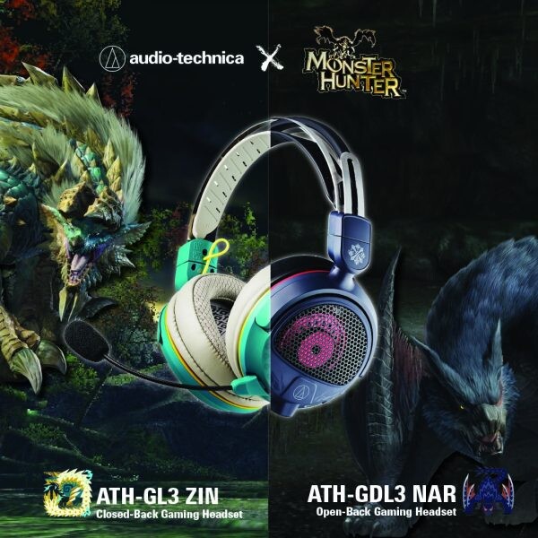 อาร์ทีบีฯ เปิดตัวหูฟังเกมมิ่ง 2 รุ่นใหม่ "ATH-GL3 ZIN" และ "ATH-GDL3 NAR" จากแบรนด์ Audio-Technica สุดยอดหูฟังสำหรับเกมเมอร์
