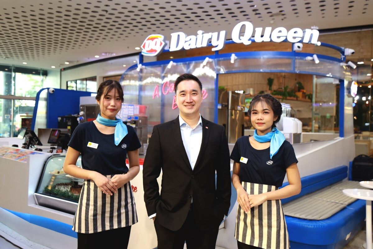 "แดรี่ควีน" เปิดตัว "DQ Lounge" สาขาแรกในไทย