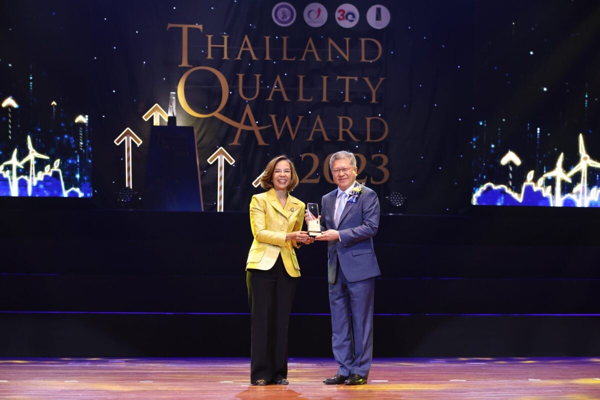 พีทีที แอลเอ็นจี คว้า 2 รางวัลสุดยอดองค์กรคุณภาพมาตรฐานโลก "Thailand Quality Award 2023 &amp; Leadership Excellence Award"