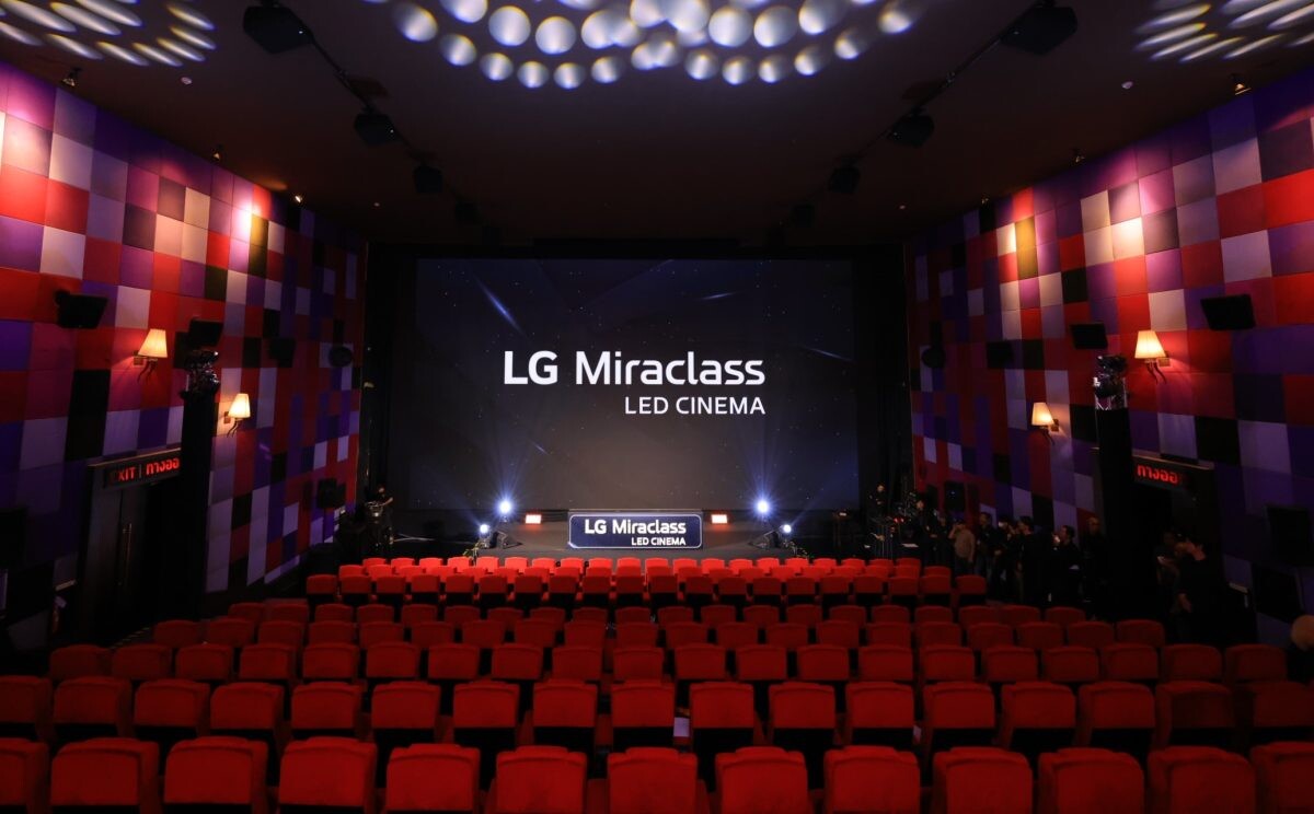 MAJOR CINEPLEX PARTNERS WITH LG TO LAUNCH 'LG MIRACLASS LED CINEMA,' SHOWCASING THAILAND'S LARGEST 4K LED SCREEN, OPENING ON MARCH 8 AT MEGA CINEPLEX