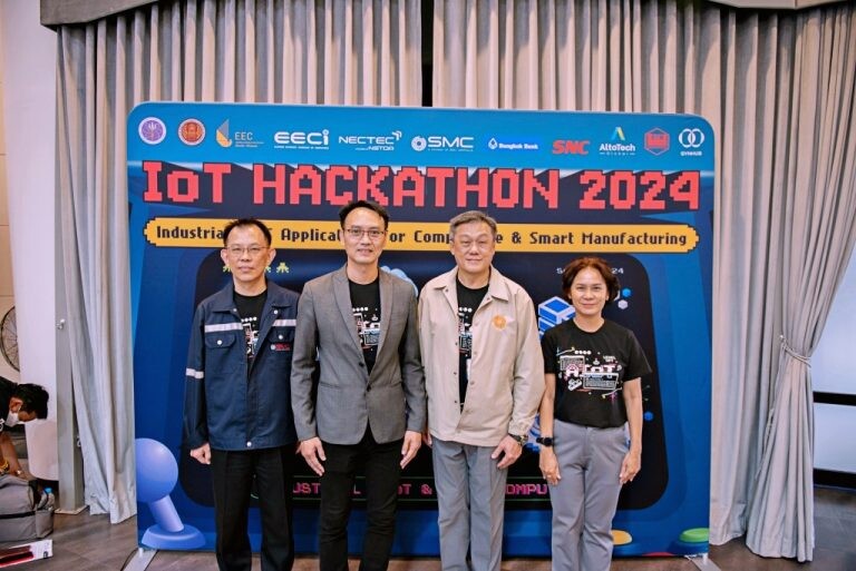 เนคเทค สวทช. ผนึกกำลังพันธมิตร ลับคมเด็ก Gen R ย้ำ! "ทำได้ ทำเป็น" พร้อมใช้ในพื้นที่ EEC ในการแข่งขัน IoT Hackathon 2024 ครั้งที่ 4 - ชิงเงินรางวัลมูลค่ากว่า 70,000 บาท