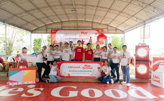 LG Thailand organized a CSR project