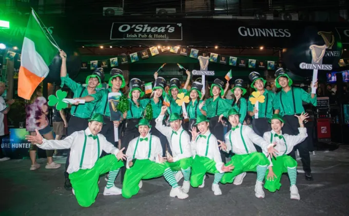 Guinness เติมสีสันให้ชาวไอริชช่วงเทศกาล