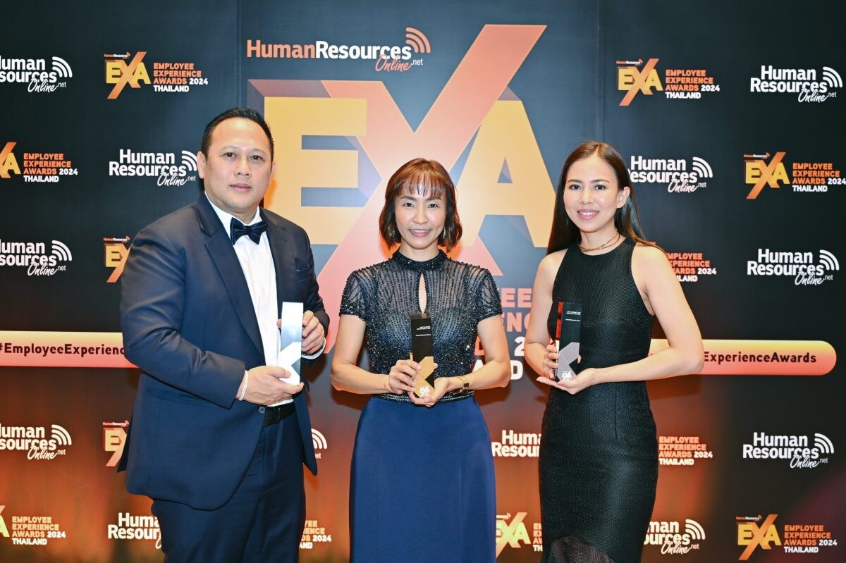 ซีอาร์จี คว้า 3 รางวัลใหญ่ จากเวที Employee Experience Awards Thailand 2024 ตอกย้ำความเป็นเลิศในการบริหารทรัพยากรมนุษย์ในระดับสากล