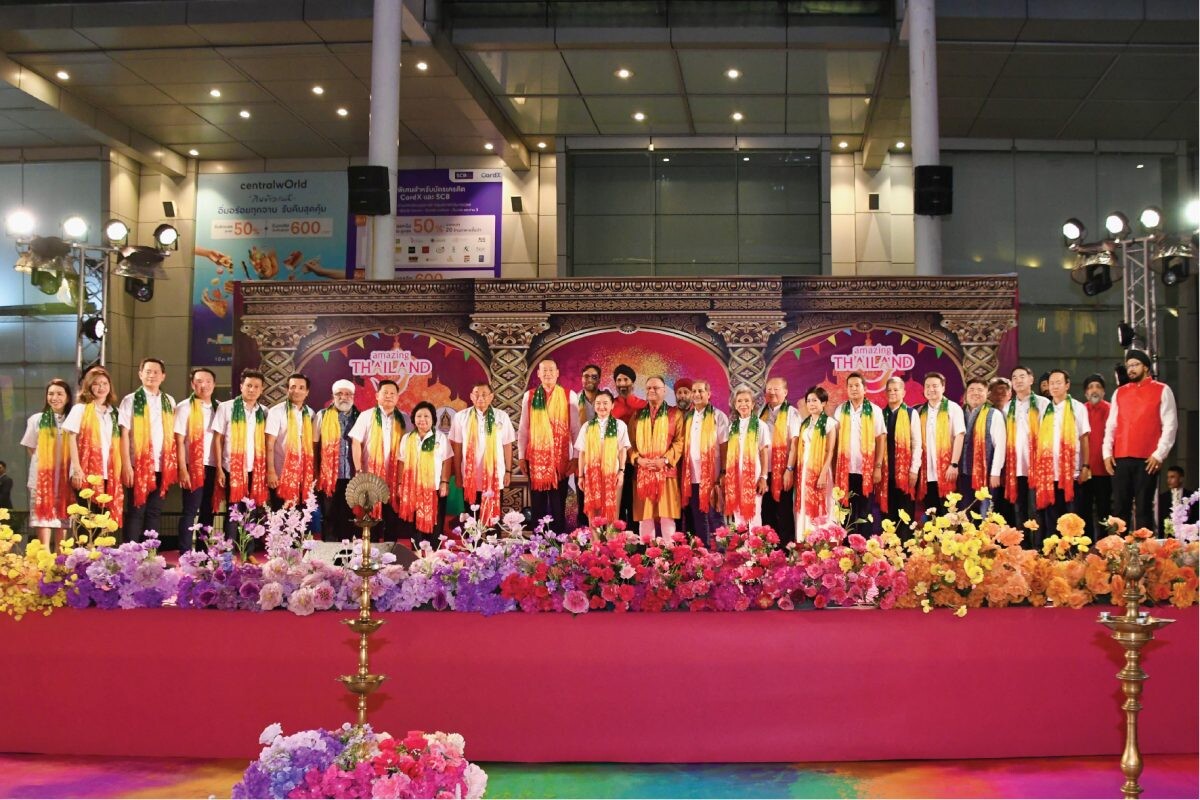 มิตรแท้ประกันภัยร่วมพิธีเปิดงาน "Holi Festival Bangkok 2024"