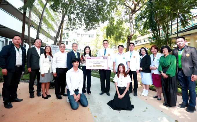 มูลนิธิอิออนประเทศไทย สนับสนุนโครงการปรับปรุงสวนไม้หอม
