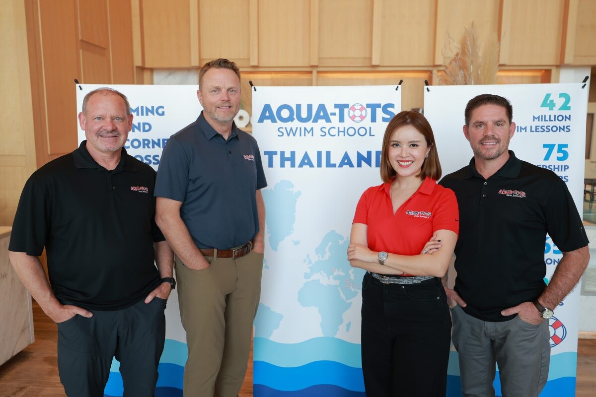 "Aqua-Tots Swim Schools" แฟรนไชส์โรงเรียนสอนว่ายน้ำระดับโลก บุกตลาดไทย การันตีด้วยคลาสเรียน 42 ล้านครั้ง ด้วยประสบการณ์ยาวนานกว่า 30 ปี