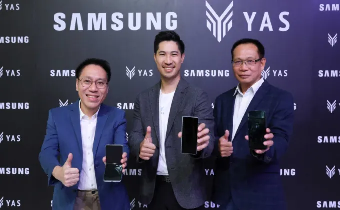 YAS ผนึก Samsung ผู้นำตลาดสมาร์ตโฟน