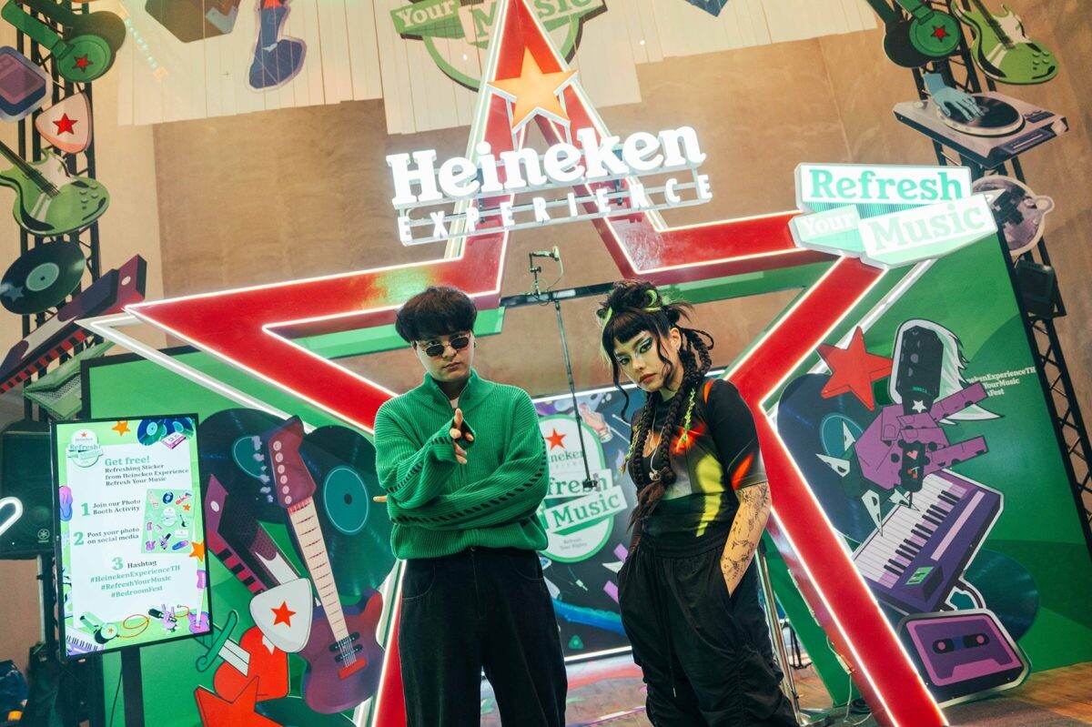 Heineken Experience รวมพลคอมมูนิตี้คนดนตรีมาบุกเบิกซาวน์ใหม่ในงาน "HEINEKEN EXPERIENCE REFRESH YOUR MUSIC presents BEDROOM FEST"