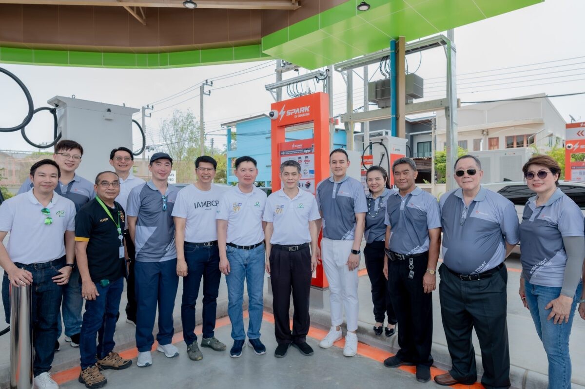 "The Chlorophyll @ Hua Hin" ไลฟ์สไตล์มอลล์แห่งแรกของบางจากฯ เปิดบริการ Soft Opening เฟส 1 ให้บริการหัวชาร์จ EV Fast Charge มากถึง 8 ช่องจอด